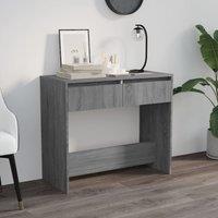 Berkfield Home Console Table Grey Sonoma 89x41x76.5 cm Engineered Wood