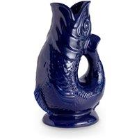 Wade Albert White Fish Jug, 1.2L, Cobalt Blue WA967803COB | Size: A