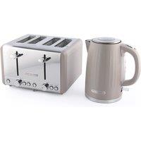 Hamilton Beach Harmony Kettle & Toaster Set - Cappuccino in Beige