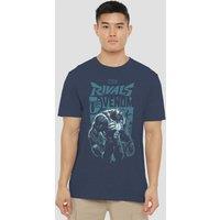 Marvel Rivals Vanguard Symbiote Venom Trend T-Shirt, Heather Navy | Size: Small