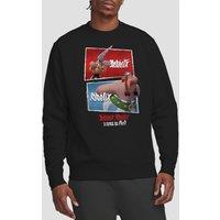 Netflix Asterix & Obelix - Heroic Boxes Sweatshirt, Black | Size: Medium