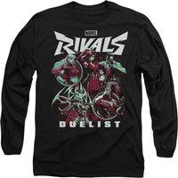 Marvel Rivals Duelist Trend Long Sleeve T-Shirt, Black | Size: Small