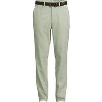 Lands' End Men's Belted Textured Chinos, Straight Fit in Green | Size: 42