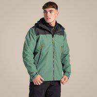 Craghoppers Men's Vanth Hooded Lightweight Waterproof Jacket in Green | Size: XS