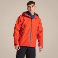 Craghoppers Men's Vanth Hooded Lightweight Waterproof Jacket in Red | Size: XL