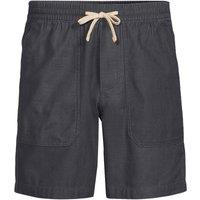 Lands' End Men's Pull-On Canvas Shorts in Dark Grey | Size: XL