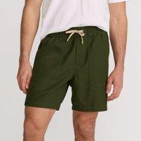 Lands' End Men's Pull-On Canvas Shorts in Green | Size: Large