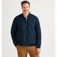 Lands' End Men's Lightweight Insulated Bomber Jacket in Dark Navy | Size: Medium