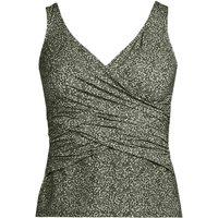 Wrap Front Slender Tankini Top