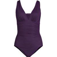 Long Grecian V-neck Slender Swimsuit