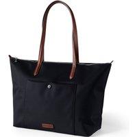 Lands' End Women's Commuter Tote Bag in Black