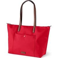 Lands' End Women's Commuter Tote Bag in Red