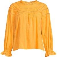 Lands' End Women's Cotton Modal Voile Top in Orange | Size: 20-22