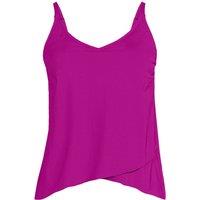 Plus Tulip Hem Tankini Top
