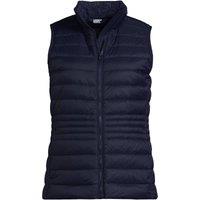Lands' End Women's Plus Wanderweight Down Ultralight Packable Gilet in Navy | Size: 20-22
