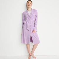 Lands' End Women's Cool Robe with Piping in Lilac | Size: 16-18