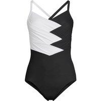 Pleated Slender Swimsuit