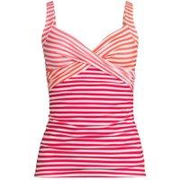 Plus V-Neck Wrap Tankini Top