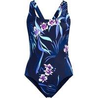 Tugless High Leg X-back Swimsuit