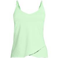 Lands' End Women's Plus Tulip Hem Tankini Top in Pale Green | Size: 20-22