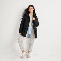 Lands' End Women's Squall Insulated Waterproof Coat in Black | Size: 10-12