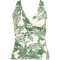 Plus Plunge V-neck Tankini Top