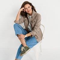 Lands' End Women's Utility Jacket in Tan | Size: 20