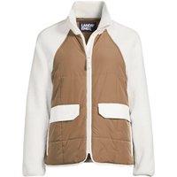 Lands' End Women's Sherpa & Quilt Jacket | Size: 28-30