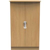 Ready Assembled 2 U Holborn 2 Door Midi Wardrobe (Ready Assembled) in Brown
