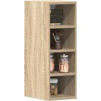 Berkfield Home Hanging Cabinet Sonoma Oak 20x29.5x60 cm Engineered Wood in Brown