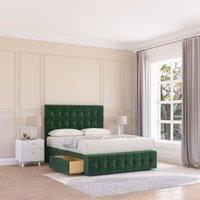 Berlin Divan Bed Base 2 Drawers 12" Footboard & 26" Strutted Headboard
