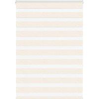 Berkfield Home Zebra Blind Marble Beige 110x150 cm Fabric Width 105.9 cm Polyester