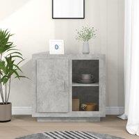 Berkfield Home Sideboard Concrete Grey