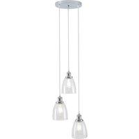 Industrial 3 Way Pendant Light