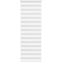 Berkfield Home Zebra Blind White 90x200 cm Fabric Width 85.9 cm Polyester