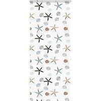 Berkfield Home Shower Roller Blind with Cassette 100x240 cm Fabric Width 96 cm in Black
