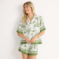 Lands' End Women's Printed Camp Shirt | Size: 20