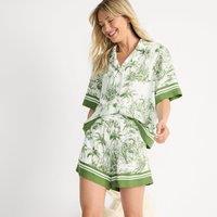 Lands' End Women's Printed Pull-on Shorts | Size: 14-16