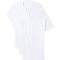 Lands' End Men's Crew Neck T-Shirt - 3-pack in White | Size: Small