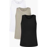 Enorsia Men's Cotton Jersey Vest 3 Pcs Pack | Size: Medium