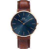 Daniel Wellington Men's DW00100626 Classic 40mm Quartz Watch in Blue