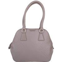 Premium Soft Leather Large Hand Bag with Stitch Detail Pattern