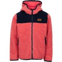 Trespass Lindenn Fleece Jacket in Dark Pink | Size: 3-4 Years