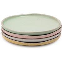 Jamie Oliver Big Love Little Plates, Set of 4, Mixed Colours, 19cm