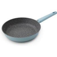 MasterClass Cast Aluminium Frypan, Sky Blue, 28cm, Sleeved, PFA-free in Blue