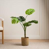 Scottish Everlastings Ltd 90cm Real Touch Monstera in Green
