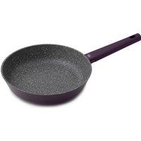 MasterClass Cast Aluminium Frypan, Purple Frying Pan, 26cm, Non-Stick