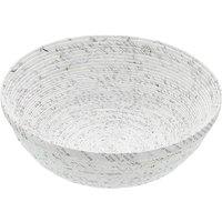 Natural Elements Fruit Bowl, Biodegradable Upcycled Paper Bowl, 30cm