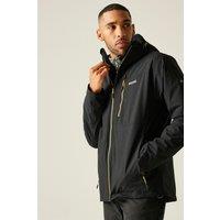 Regatta Men's Wentwood Waterproof 3 in 1 Jacket in Jet Black | Size: Small