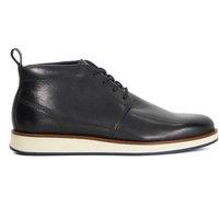 Dune London Men's 'Smoky' Leather Casual Boots in Brown | Size: 8